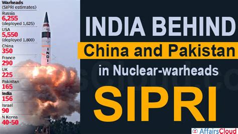 Sipri Report Is Outdated India Now Fully Capable Of Hitting All Parts