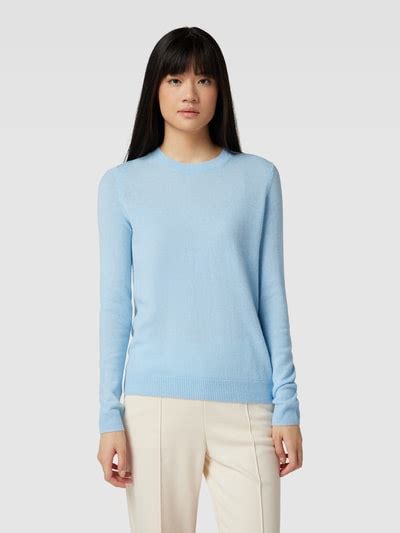 Christian Berg Woman Kaschmirpullover In Melierter Optik Bleu Online