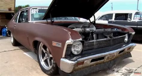 8 Second Rusty Chevy Nova Hell Of A Sleeper Hot Cars