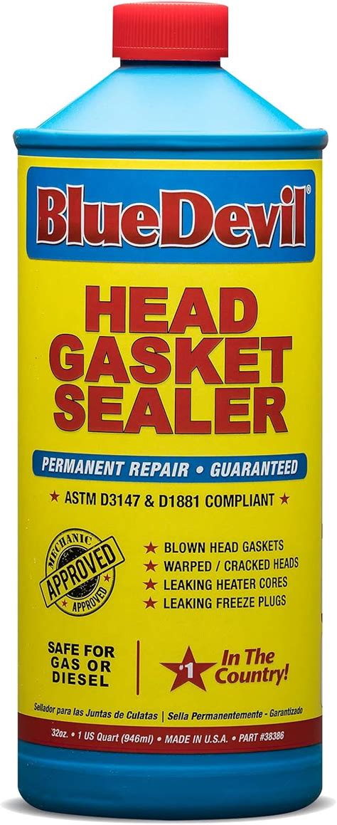 bluedevil products  head gasket sealer  quart amazoncomau