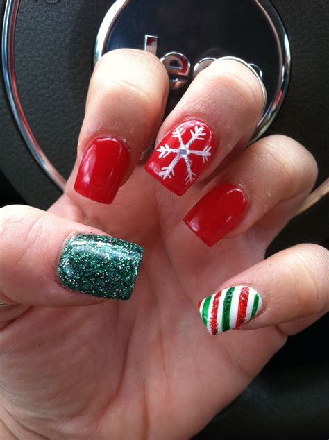 Christmas Gel Nails Christmas Nail Colors Christmas Nail Designs