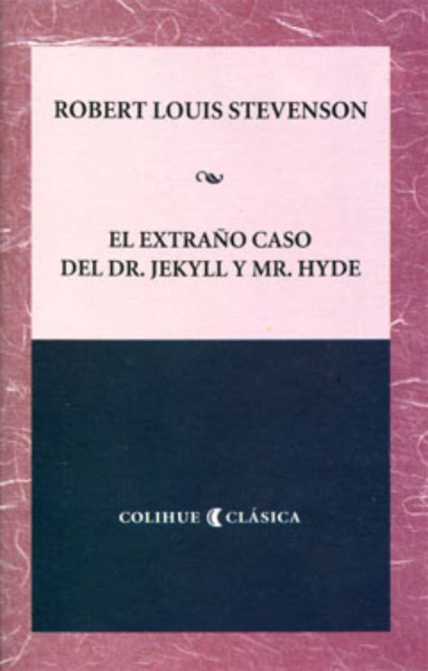 Libro El Extra O Caso Del Dr Jekyll Y Mr Hyde Robert L Stevenson