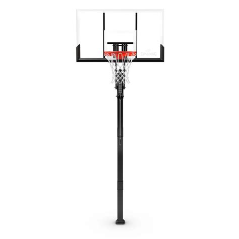 Spalding In Ground Basketball Hoop 54 Inch Acrylic Backboard