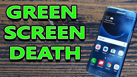 How I Fixed My Samsung Galaxy S7 Edge Green Flickering Screen YouTube