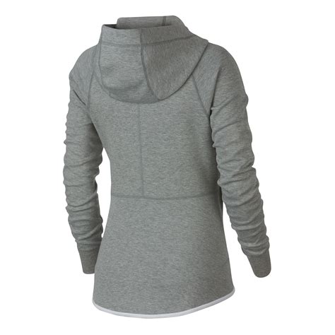 Nike Sportswear Tech Fleece Sweatjacke Damen Grau Weiß Online Kaufen