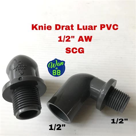 Jual Knie Drat Luar Pvc Aw Scg Shopee Indonesia