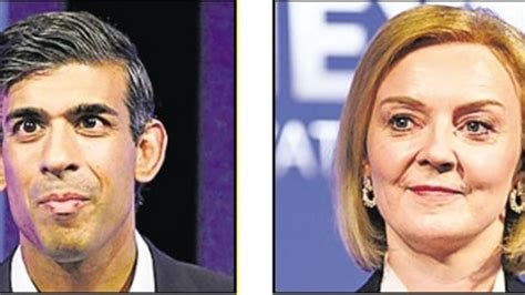 UK PM race: Rishi Sunak, Liz Truss trade blows over China and taxes in TV debate | World News ...