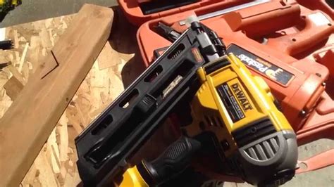 Dewalt Cordless 20v DCN 690 Framing Nailer Vs Paslode And Chicago