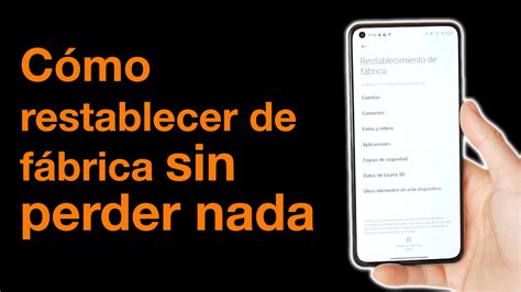 Cómo formatear un celular sin perder los datos