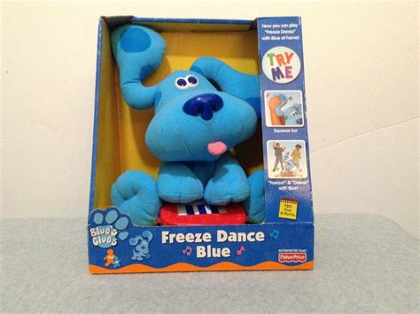 2000 Mattel Fisher Price Blue's Clues Freeze Dance Blue - NIB!! (#BxX-L5) | Freeze dance, Bee ...