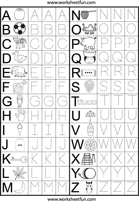 Free Printable 123 Tracing Worksheets Abc Tracing Worksheets