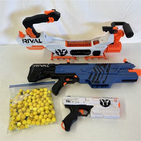 Lot Of Nerf Rival Blasters Prometheus Mxviii K Khaos Xviii For