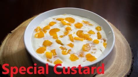 Quick And Easy Sour Cream Custard Fruit Dessert Youtube