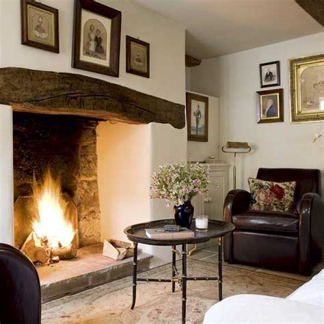 Small Open Fireplace Ideas - The round fireplace opening is so ...