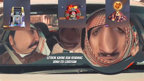 MEME 3 ORANG ARAB NYANYI DIMOBIL VERSI LOTBOK FREE FIRE YouTube