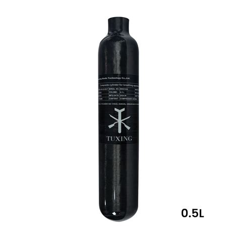 TUXING Cilindro De Fibra De Carbono Para Buceo Botella HPA Tanque De