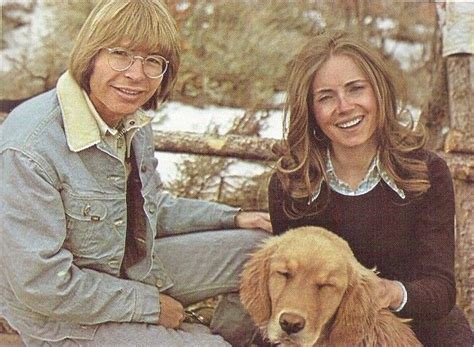 John And Annie With Their Dog John Denver Pinterest Dogs John