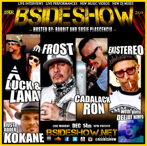 The B Side Channel The B Side Show Dec 14th Feat Kokane And Frost