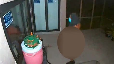 Search Underway For Naked Creeper Caught On Camera Prowling Lauderhill