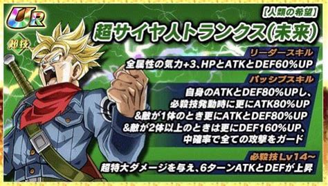 Teq Future Trunks Eza And Str Zamasu Eza R Dbzdokkanbattle