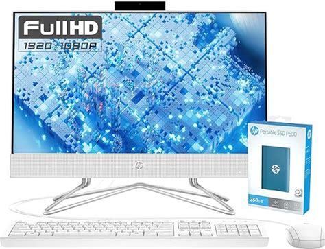 Amazon.com: HP All-in-One Desktop Computer, 21.5" 1080P FHD Display ...