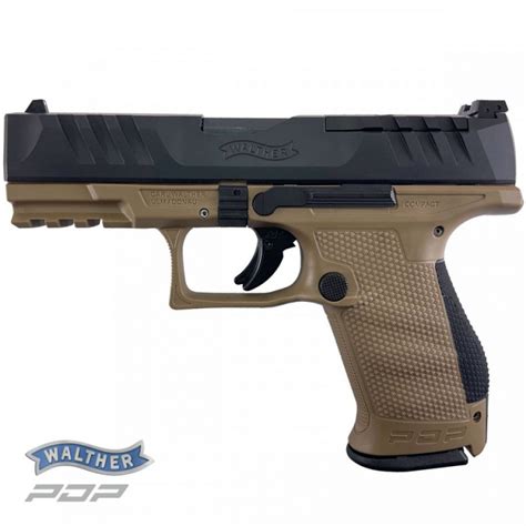 Pistole Samonab Jec Walther Pdp Compact Fde Mm Luger Beareka