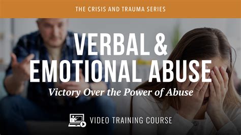 Verbal & Emotional Abuse Video Course - Hope for the Heart