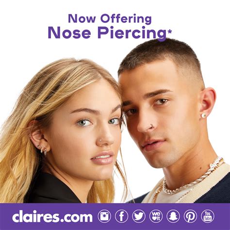 Claire's Accessories | Nose Piercing | Orchard Park | Kelowna