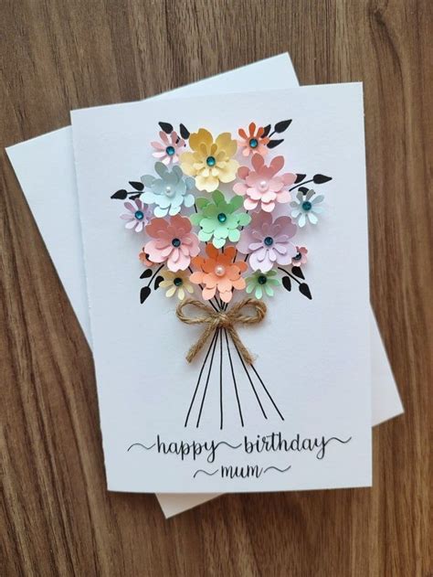 Unique Birthday Cards Handmade Birthday Cards Happy Birthday Cards