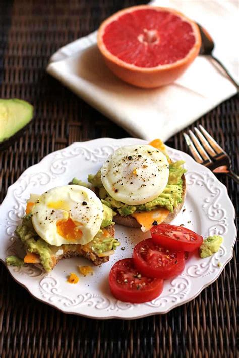 Poached Egg Avocado Muffins - SueBee Homemaker