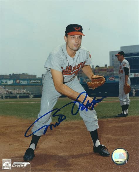 Milt Pappas Autographed Signed 8X10 Baltimore Orioles Photo Autographs