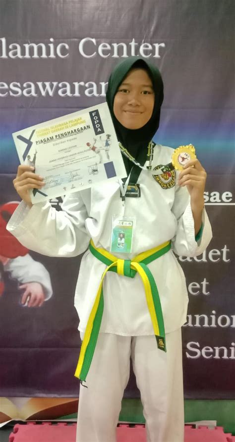 Dua Atlet Taekwondo SMAN 1 Kebun Tebu Banggakan Lampung Barat Pantau