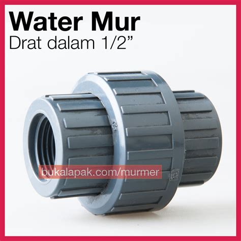 Jual Jual Water Mur Drat Dalam 1 2 Inch PVC Sambungan Pipa Diskon