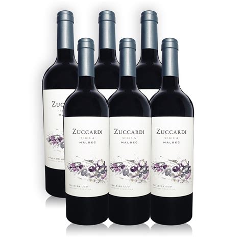 ZUCCARDI SERIE A MALBEC CAJA X6U 750ML Borrachines