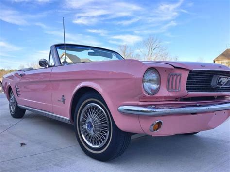 1966 Playboy Pink Ford Mustang Convertible for sale - Ford Mustang 1966 ...