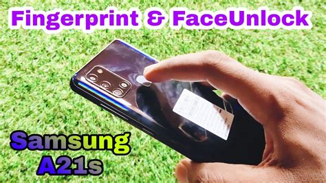 Samsung Galaxy A21s Fingerprint Sensor And Faceunlock Test Youtube