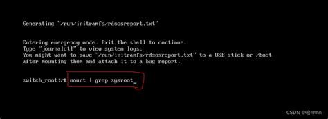 学习日记（一）linux系统重置root密码和简单命令总结linux忘记密码重置root密码命令 Csdn博客