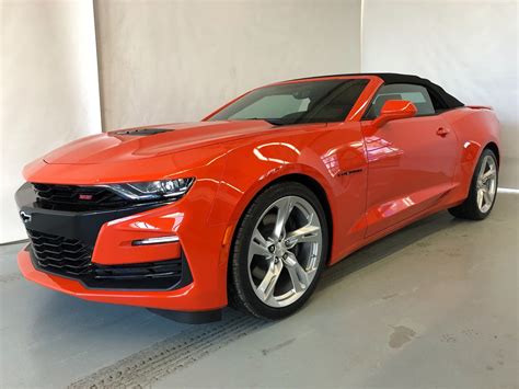 New Chevrolet Camaro 2ss Coupé Automatique 2019 Orangé Pétillant