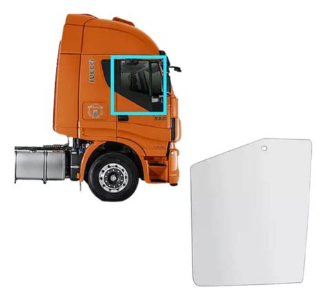 Lente Vidro Porta Direito Iveco Stralis