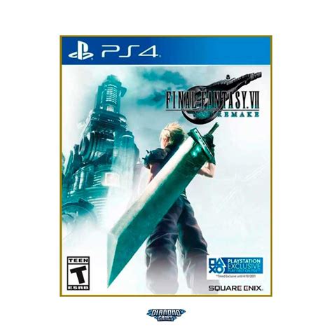 FINAL FANTASY VII REMAKE PS4 I MÍDIA DIGITAL - Diamond Games