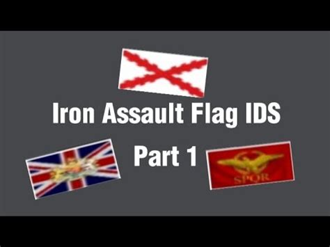 Iron Assault Roblox Flag IDs Part 1 YouTube