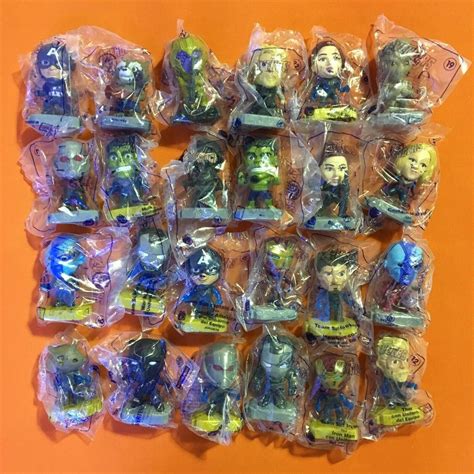 Avengers Endgame Mcdonalds Happy Meal Toys Full Set Of 24 Mint In Bag