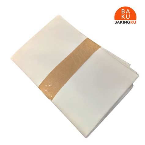 Jual KERTAS ROTI BAKING PAPER ANTI LENGKET 1 LEMBAR 100cm X 75cm