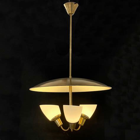 A rare ceiling lamp by Bjørn Engø for AWF Utopia Retro Modern