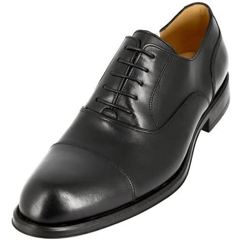 Chaussure Homme Derby Et Richelieu En Cuir Noir Noir Cdiscount Chaussures