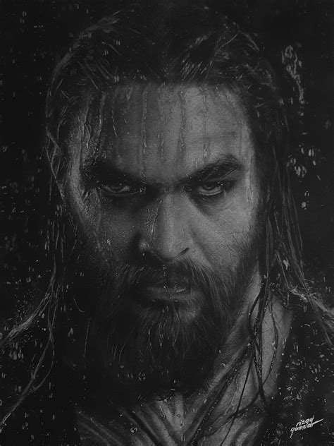 Rizqy Gumelar On Instagram Portrait Drawing Of Aquaman