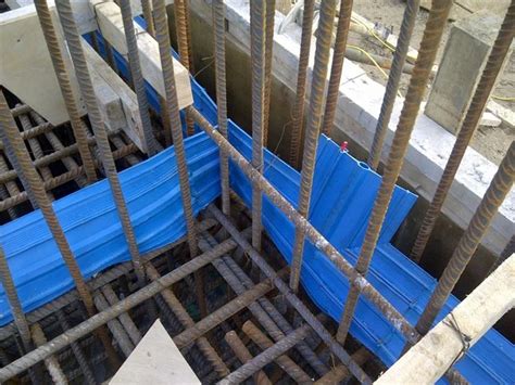 Water Proofing Materials PVC Dumbbell Waterstop For Concrete Joint