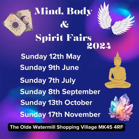 Mind Body And Spirit Fairs 2024 The Olde Watermill Shopping Village