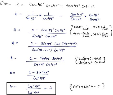 Solved Find The Exact Value Of The Expression Do Not Use A