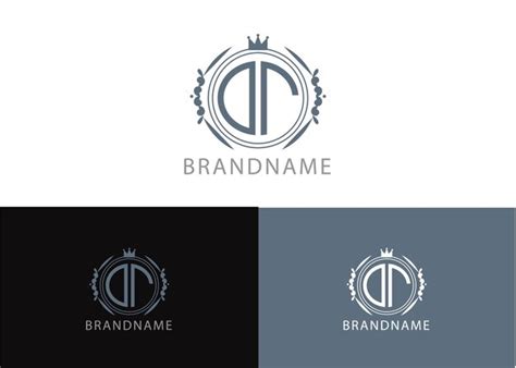 Premium Vector Modern Monogram Initial Letter Dt Logo Design Template